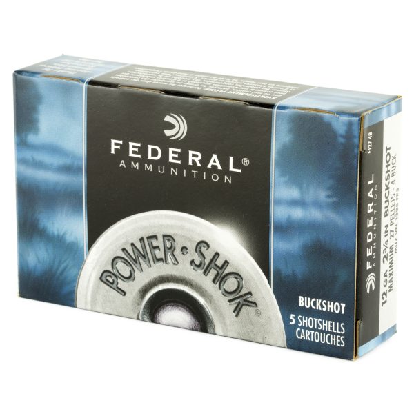 Federal Powershok 12ga 2.75 Mx #4 Bck 5ct - Image 2