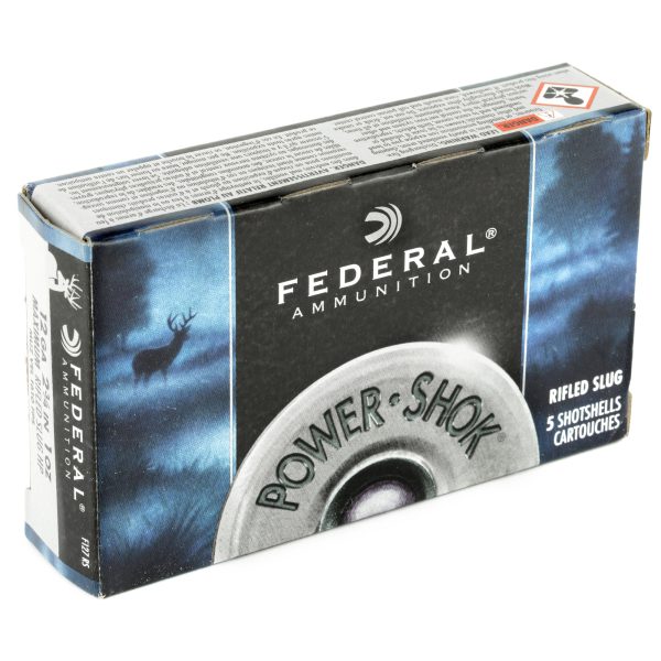 Federal Powershok 12ga 2.75 Rfl Slug 5ct - Image 3