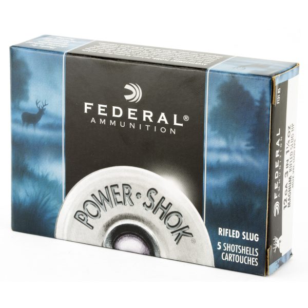 Federal Powershok 12ga 3" Mg Rfl Slug 5ct - Image 4