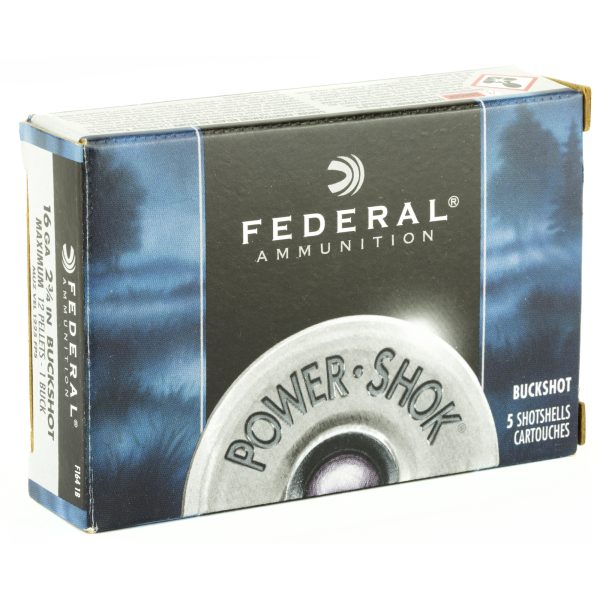 Federal Powershok 16ga 2.75 Mx #1 Bck 5ct - Image 3