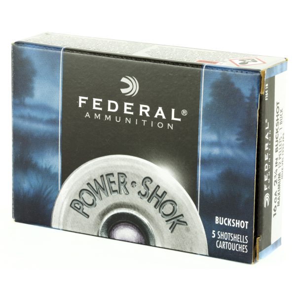 Federal Powershok 16ga 2.75 Mx #1 Bck 5ct - Image 4