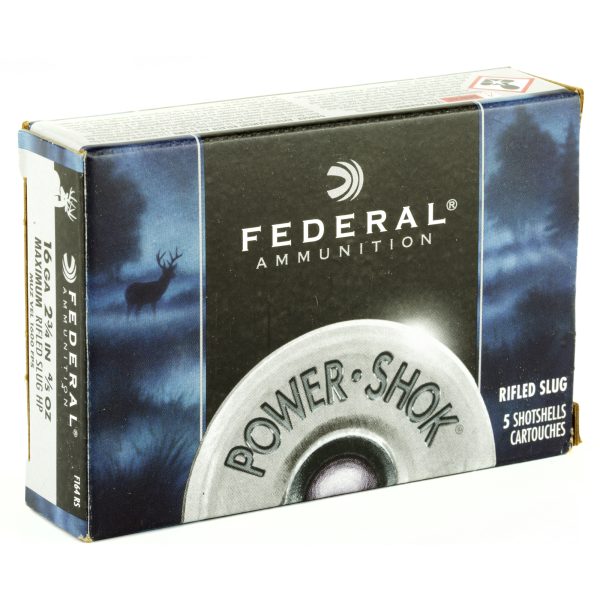 Federal Powershok 16ga 2.75 Mx Rfl Sl 5ct - Image 2