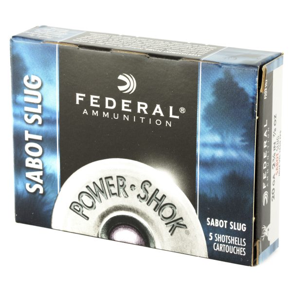 Federal Powershok 20ga 2.75 7-8oz Slg 5ct - Image 3