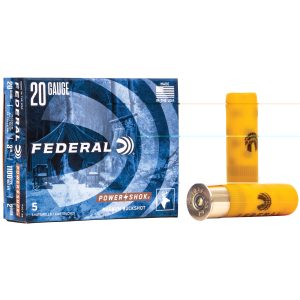 Federal Powershok 20ga 3" 18p #2bck 5ct