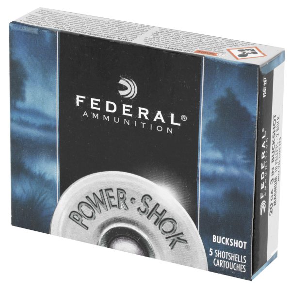 Federal Powershok 20ga 3" 18p #2bck 5ct - Image 4