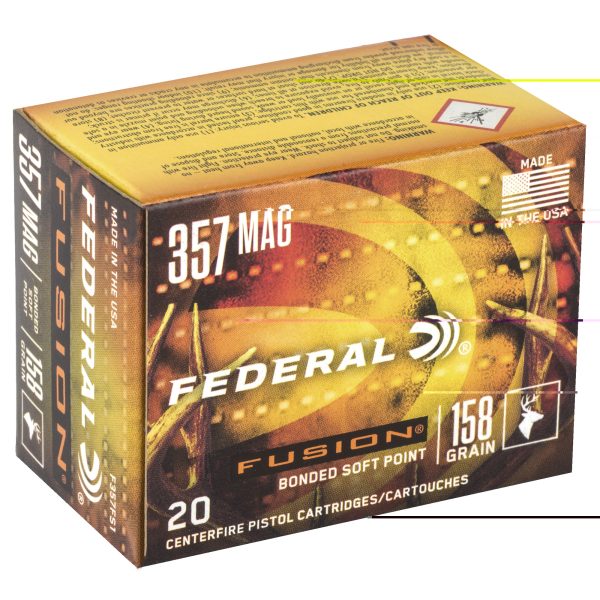 Federal Fusion .357mag 158gr 20ct - Image 2