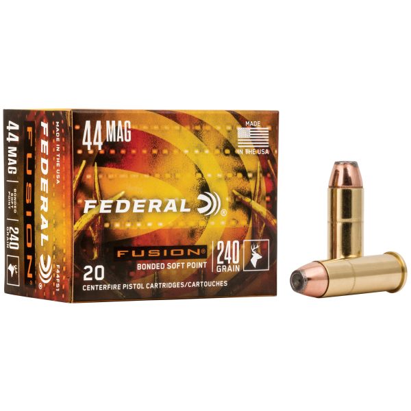 Federal Fusion .44mag 240gr 20ct