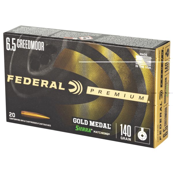 Federal Gold Medal 6.5creedmoor 140gr Smk 20ct - Image 4
