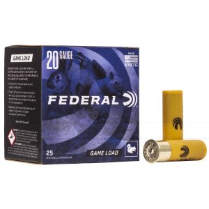 Federal Game Load 20ga 2 3-4" #6 25ct
