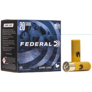 Federal Game Load 20ga 2 3-4" #7.5 25ct