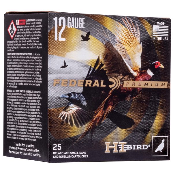 Federal Hi-bird 12ga 2.75" #5 25ct
