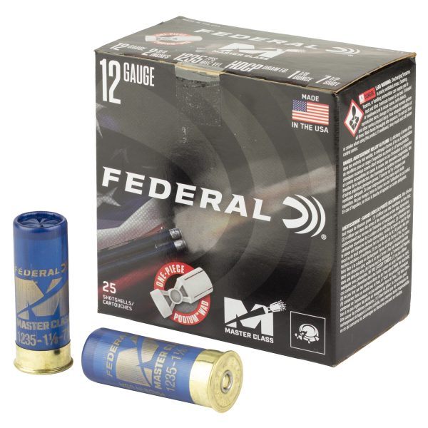 Federal Master Class 12ga 2.75" 1 1-8oz #7.5 25ct