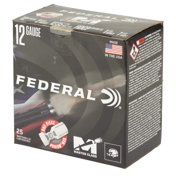 Federal Master Class 12ga 2.75" 1 1-8oz #7.5 25ct - Image 4