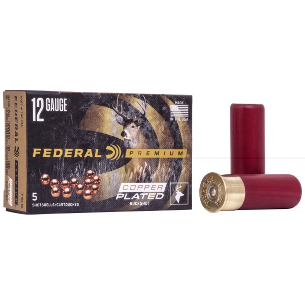 Federal Premium Vshok 12ga 2.75 00 Bck 5ct