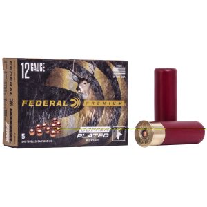 Federal Premium Vshok 12ga 3" 000 Bck 5ct