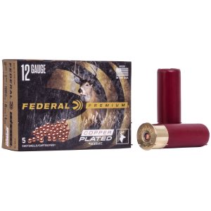 Federal Premium Vshok 12ga 3" #4 Bck 5ct