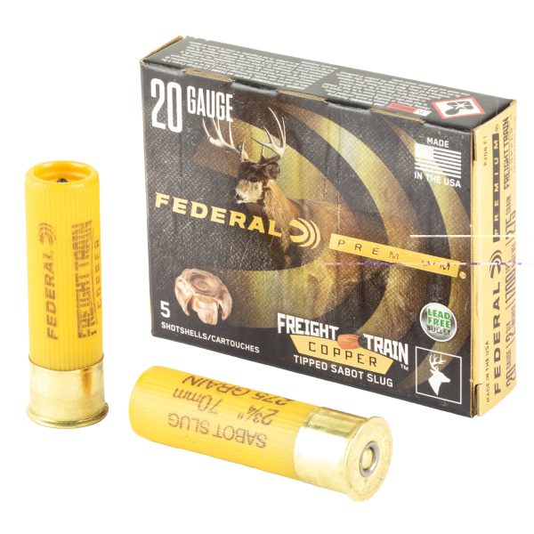 Federal Freight Train 20ga 2.75 275gr Slg 5ct