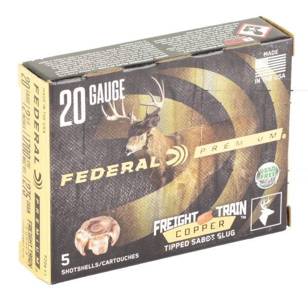 Federal Freight Train 20ga 2.75 275gr Slg 5ct - Image 2