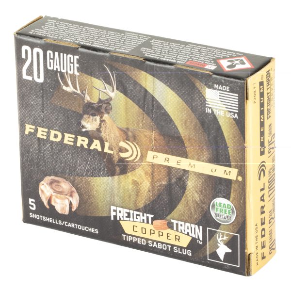 Federal Freight Train 20ga 2.75 275gr Slg 5ct - Image 4