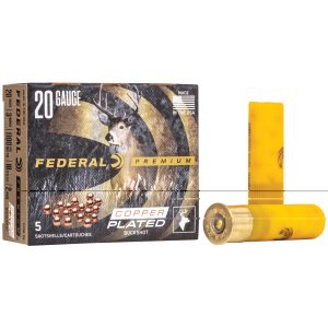 Federal Premium Vshok 20ga 3" #2 Bck 5ct