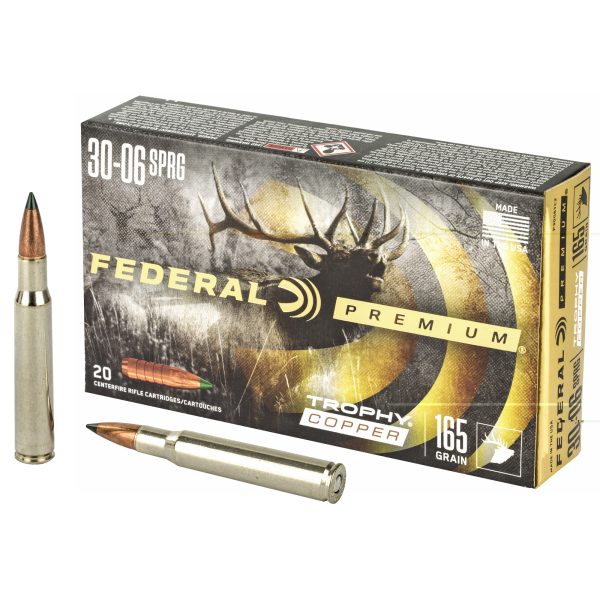 Federal Premium .30-06 Springfield 165gr Trophy Copper 20ct
