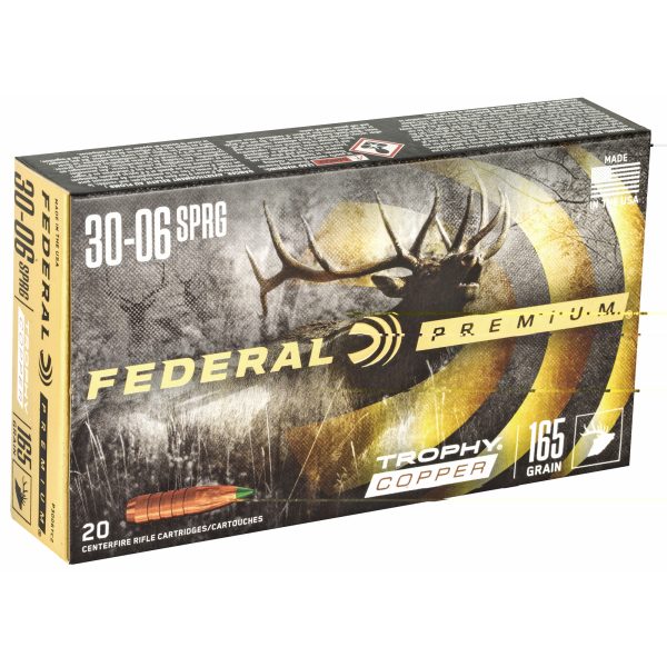 Federal Premium .30-06 Springfield 165gr Trophy Copper 20ct - Image 2