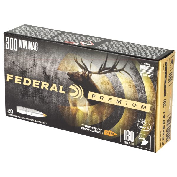 Federal Premium .300win mag 180gr Trophy Tp 20ct - Image 4