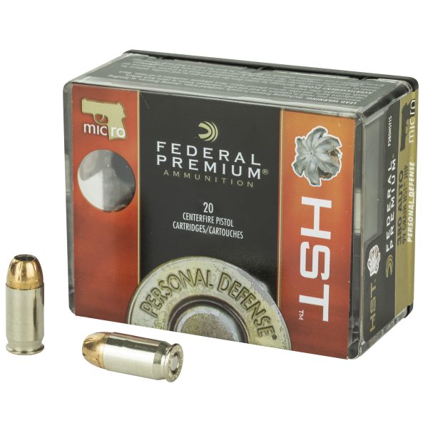 Federal Premium HST .380acp 99gr Jhp 20ct - Image 3