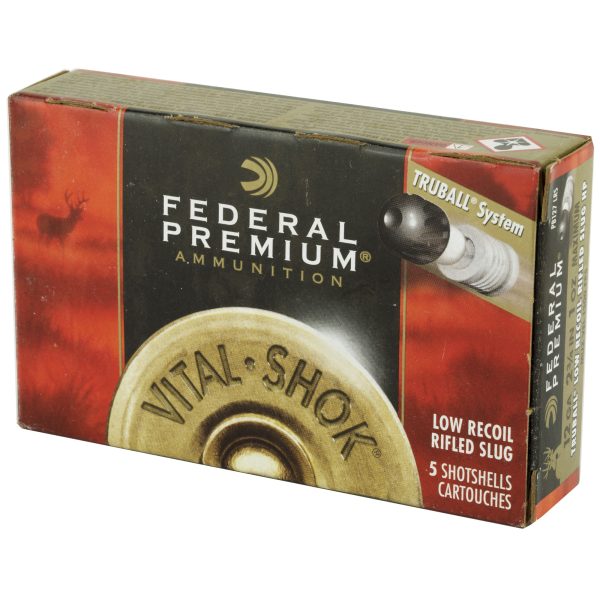 Federal Premium 12ga 2.75" Low Rcl Slg 5 - Image 2