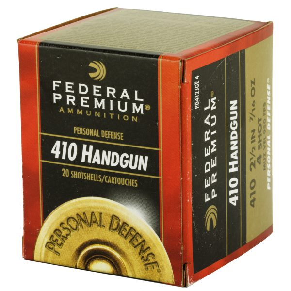Federal Personal Defense .410ga 2.5" #4 20ct - Image 2