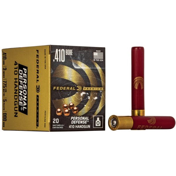 Federal Premium Personal Defense .410ga 3" 000 Buck 20ct