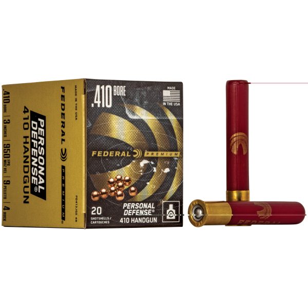 Federal Premium Personal Defense 410ga 3" 4 Buck 20ct