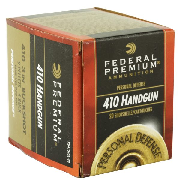 Federal Premium Personal Defense 410ga 3" 4 Buck 20ct - Image 2