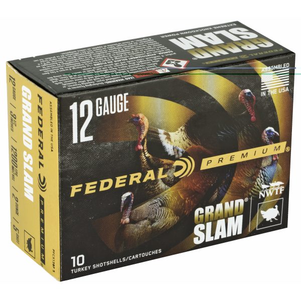 Federal Grand Slam 12ga 3.5" 2oz #5 10ct - Image 3