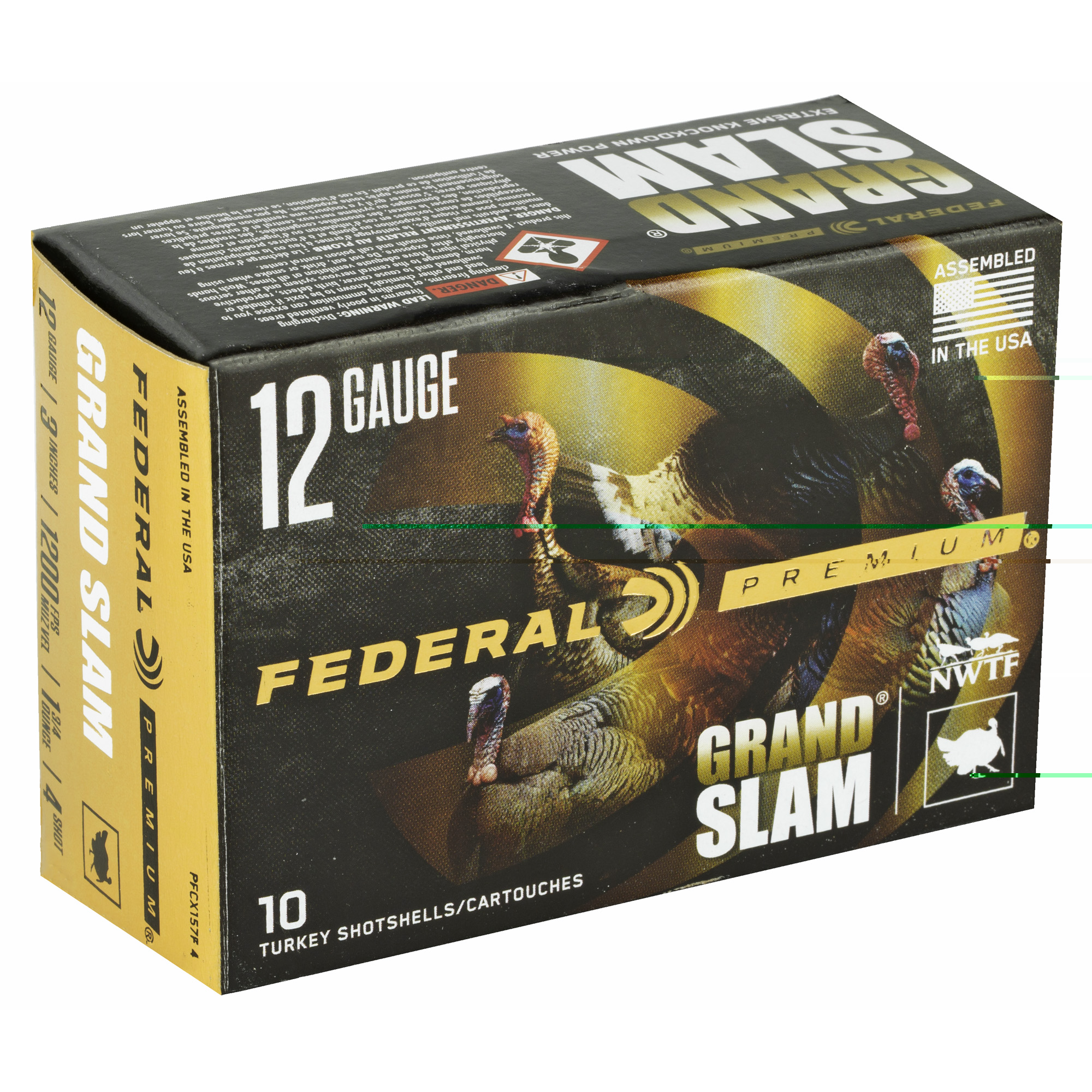 Federal Grand Slam 12ga 3" #4 1.75oz 10ct - Image 2