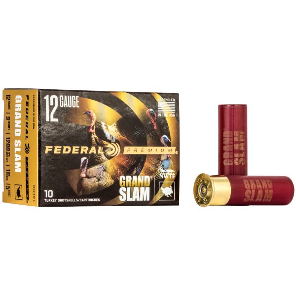 Federal Grand Slam 12ga 3" #5 1.75oz 10ct