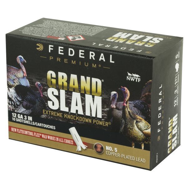 Federal Grand Slam 12ga 3" #5 1.75oz 10ct - Image 4