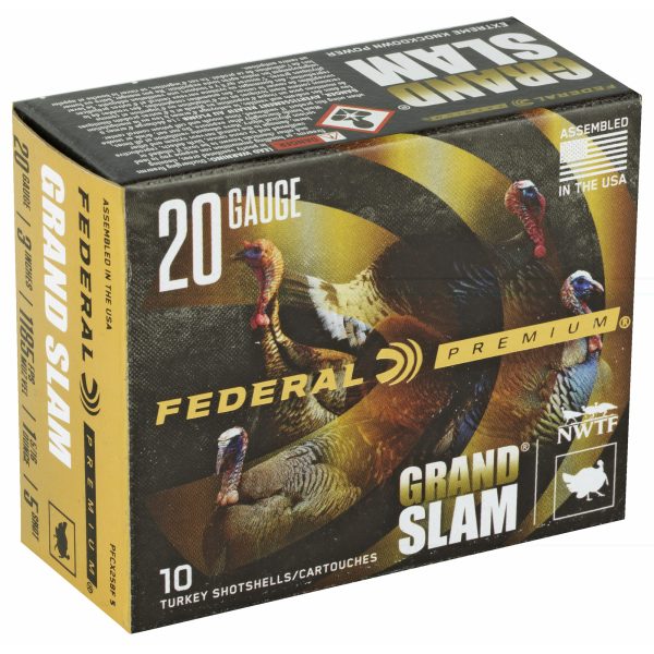 Federal Grand Slam 20ga 3" #5 1-5-16oz 10ct - Image 4