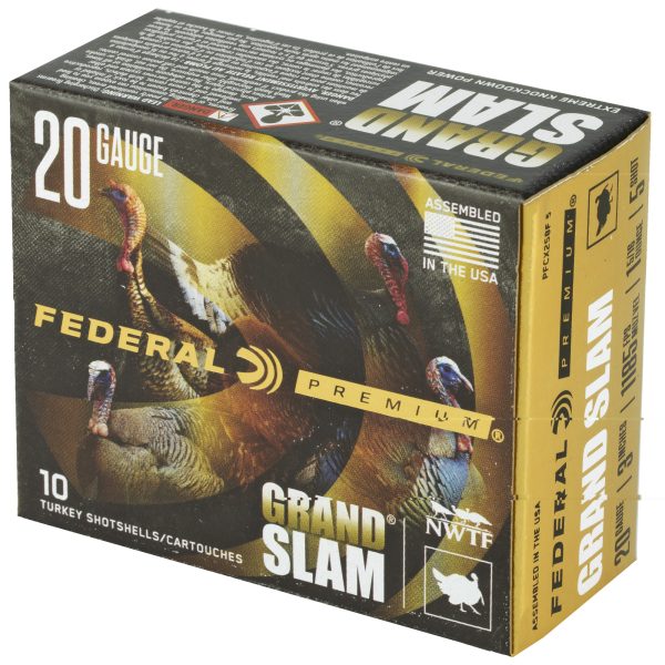 Federal Grand Slam 20ga 3" #5 1-5-16oz 10ct - Image 2
