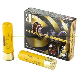 Federal 3rd Degree 20ga 3" #5-#6-#7 5ct