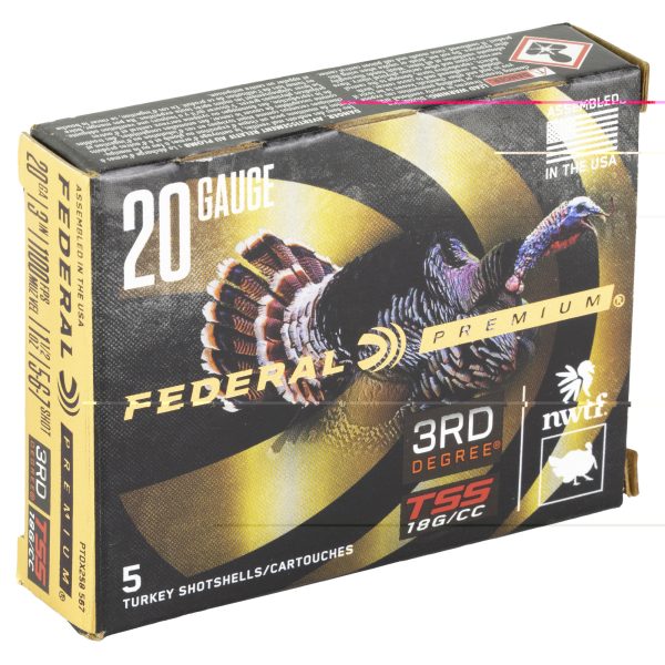 Federal 3rd Degree 20ga 3" #5-#6-#7 5ct - Image 3