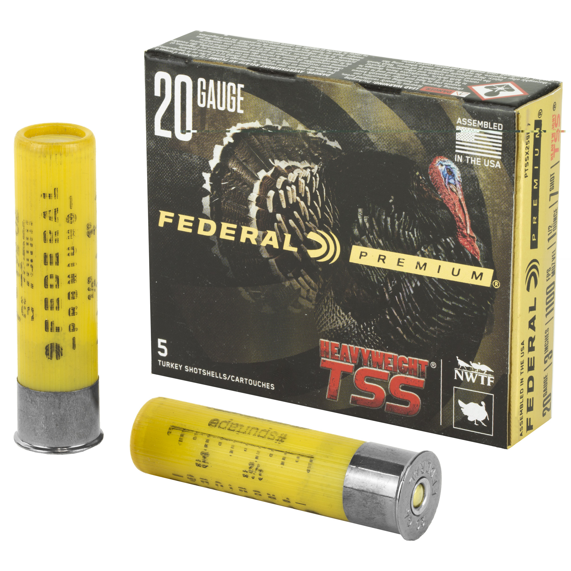 Federal Heavyweight Tss 20ga 3" #7 5ct