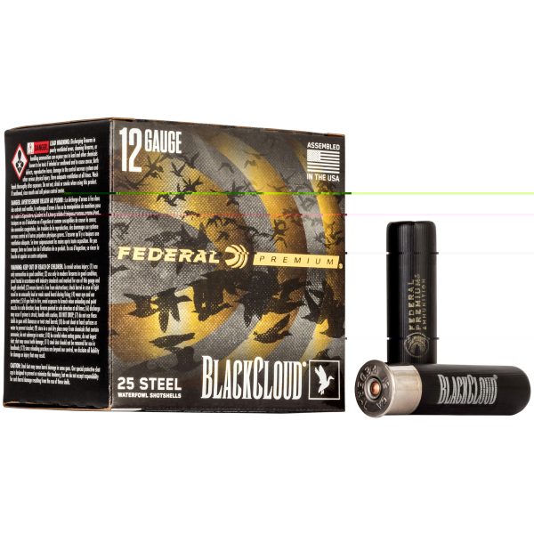 Federal Black Cloud 12ga 3.5" Bb 25ct