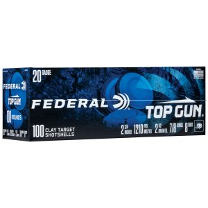 Federal Top Gun 20ga 2.75" #8 100ct