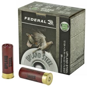 Federal Upland Steel 12ga 2.75" #7.5 25ct