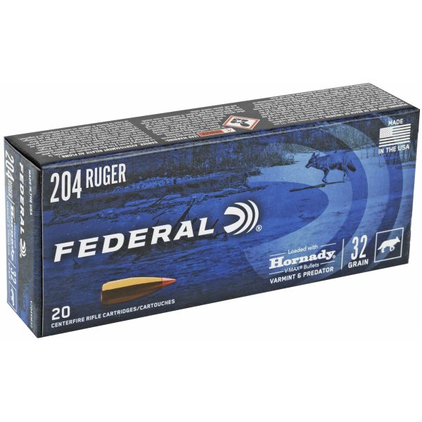 Federal V&P .204rug 32gr Hornady V-max 20ct - Image 4