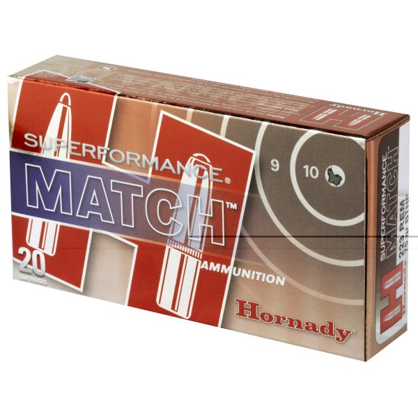 Hornady Superformance .223rem 75gr Bthp Mtc 20ct - Image 3