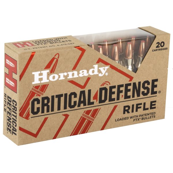 Hornady Critical Defense .223rem 55gr Ftx 20ct - Image 2