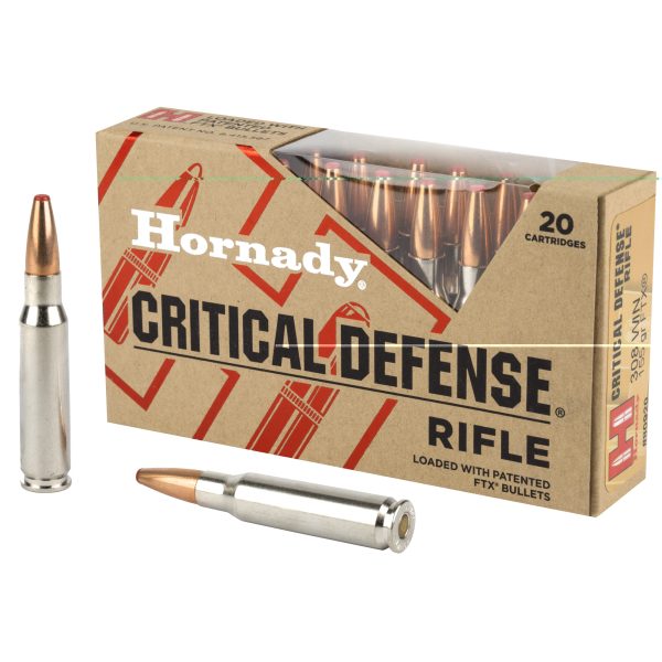 Hornady Critical Defense .308win 155gr Ftx 20ct