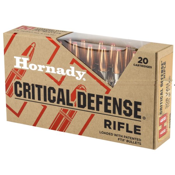 Hornady Critical Defense .308win 155gr Ftx 20ct - Image 4